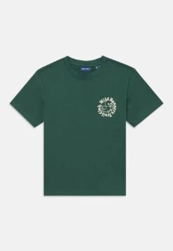 OSJFRED DANIEL LIFE RELAXED TEE - T-Shirt Print - Trekking Green