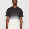 Only & Sons ONSHENDRIX DIP DYE TEE - T-Shirt Print - Dark Navy