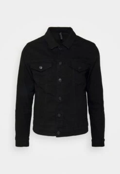 Only & Sons ONSCOIN JACKET - Jeansjacke - Black Denim -Only and Sons Verkäufe 04c11982b73647eaa4632e1c8bf4116e