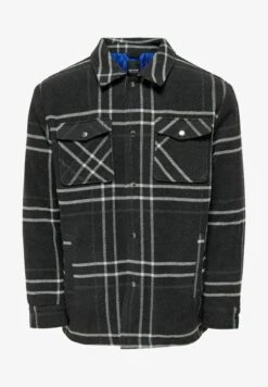 Only & Sons LOOSE CHECK - Leichte Jacke - Black 10 Only & Sons LOOSE CHECK - Leichte Jacke - Black -Only and Sons Verkäufe 05d429bad4ef488ebd240e5407e95486