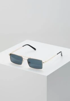 Only & Sons ONSSUNGLASSES BOX UNISEX - Sonnenbrille - Shiny Gold-coloured/black
