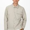 Only & Sons Leichte Jacke - Silver Lining