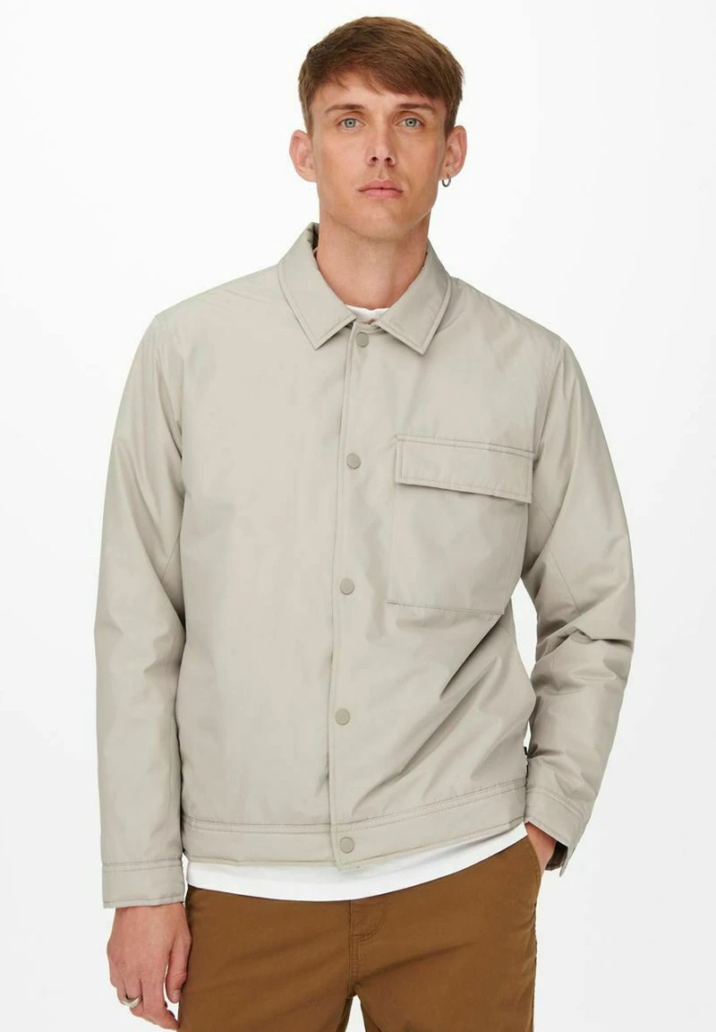 Only & Sons Leichte Jacke - Silver Lining 1 Only & Sons Leichte Jacke - Silver Lining