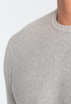 Only & Sons ONSDAN STRUCTURE CREW NECK - Strickpullover - Light Grey Melange -Only and Sons Verkäufe 090b1e07c9ac4376ab410e6882a9bdfc