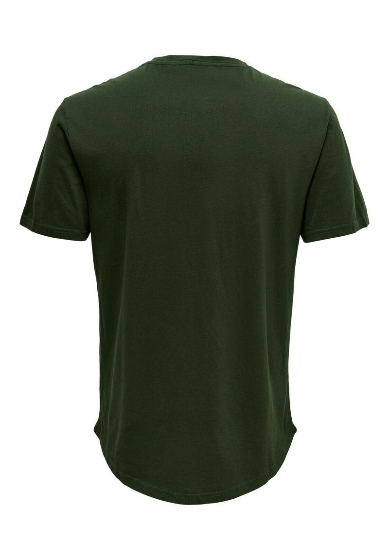 Only & Sons KURZARM ONSMATT - T-Shirt Basic - Dunkelgrün 6 Only & Sons KURZARM ONSMATT - T-Shirt Basic - Dunkelgrün – Bild 6