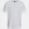 Only & Sons ONSMATT LONGY TEE 5 PACK - T-Shirt Basic - White