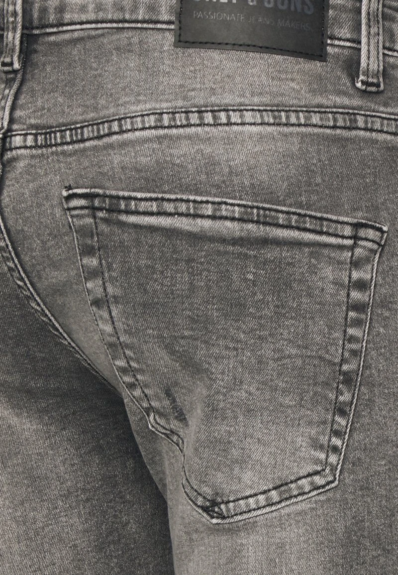 Only & Sons ONSLOOM DESTROY - Jeans Slim Fit - Medium Grey Denim 3 Only & Sons ONSLOOM DESTROY - Jeans Slim Fit - Medium Grey Denim – Bild 3