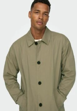 Only & Sons Klassischer Mantel - Chinchilla -Only and Sons Verkäufe 13d17171fb2d48c2916321497a8e01ae