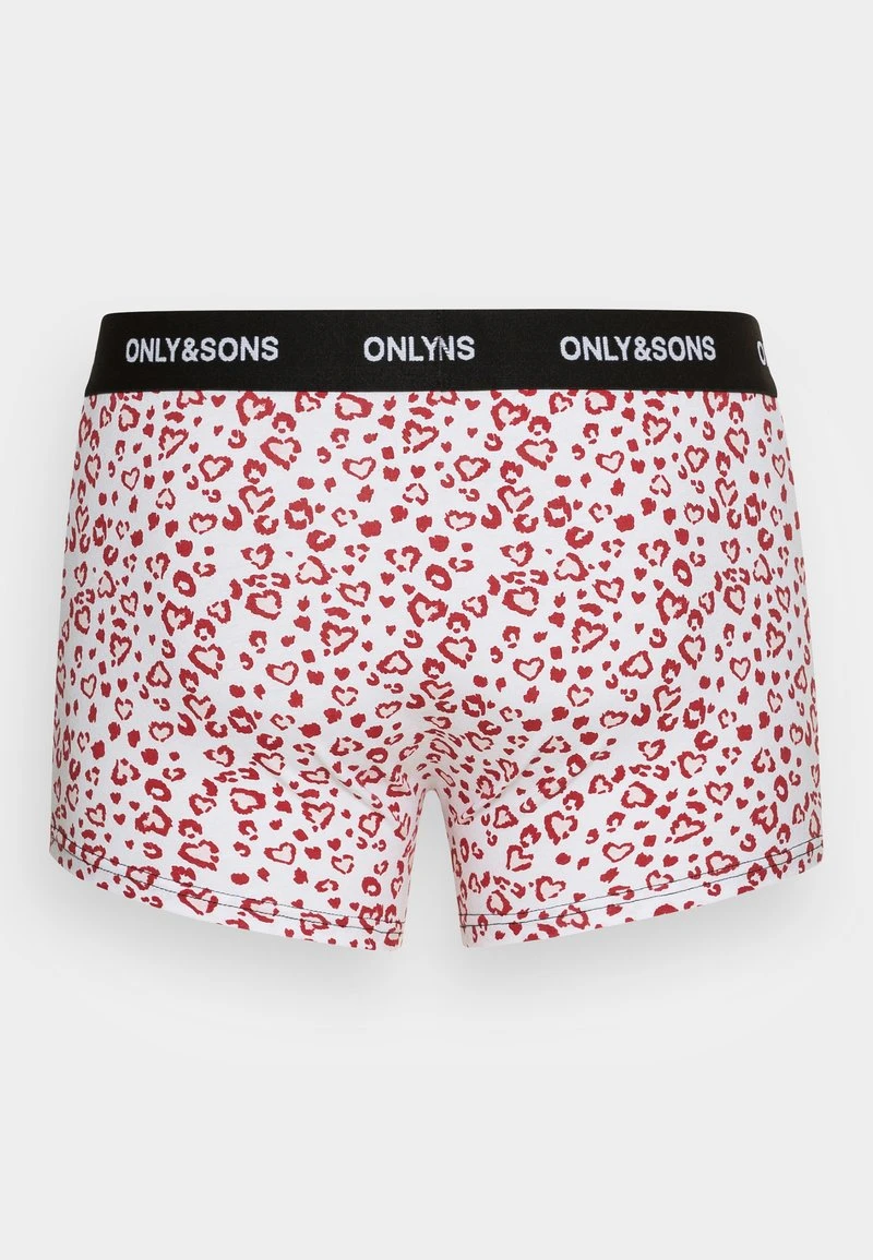 Only & Sons ONSKASPER VALENTINE TRUNKS 3 PACK - Panties - White 3 Only & Sons ONSKASPER VALENTINE TRUNKS 3 PACK - Panties - White – Bild 3