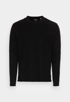 Only & Sons ONSDESTROY STRAIGHT FIT CREW - Strickpullover - Black -Only and Sons Verkäufe 17bf53c8819b4fd2baa3ed431135fc7b 1