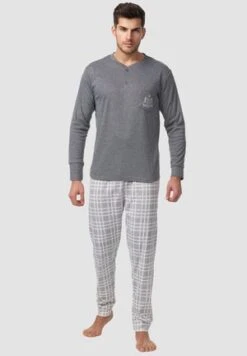 Only & Sons 2-TEILIGER LANGARM LOUNGEWEAR - Pyjama - Schwarz -Only and Sons Verkäufe 188a67e48d014ddca943c10d192e5451