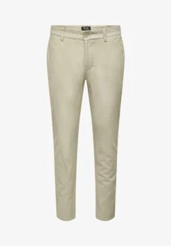 Only & Sons ONSMARK TAP - Chino - Grey Pinstripe -Only and Sons Verkäufe 18ca14953c8d404986ba78c6f1f1b627