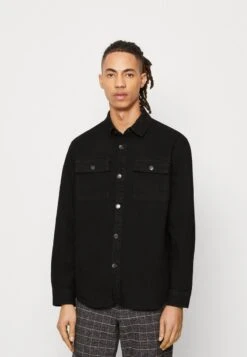 Only & Sons ONSCAMON OVERSHIRT - Jeansjacke - Black