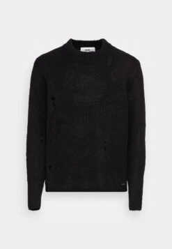 Only & Sons ONSDESTROY STRAIGHT FIT CREW - Strickpullover - Black -Only and Sons Verkäufe 1dd2580a136f49099e08500a0bbbdcb6 1