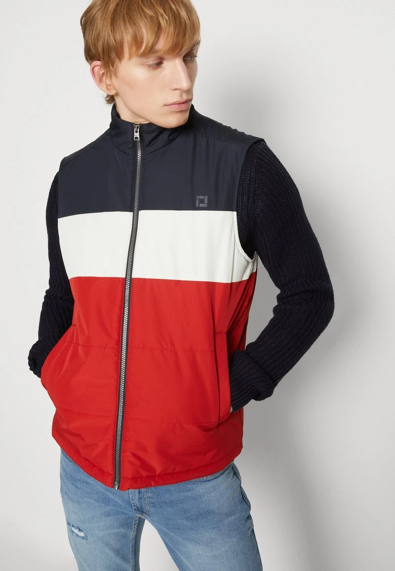 Only & Sons ONSMELVIN LIFE LIGHT - Weste - Dark Navy 4 Only & Sons ONSMELVIN LIFE LIGHT - Weste - Dark Navy – Bild 4