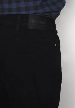 Only & Sons ONSPLY - Shorts - Black Denim -Only and Sons Verkäufe 2166901f103a43658b2264d7ed6ec3bb
