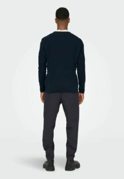 Only & Sons Strickpullover - Dark Navy -Only and Sons Verkäufe 22ac2742dbe94043bcc04a05d85b4549