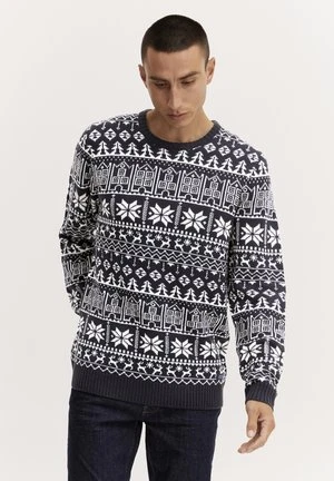 Only & Sons COLORBLOCK - Sweatshirt - Dark Navy 4 Only & Sons COLORBLOCK - Sweatshirt - Dark Navy – Bild 4