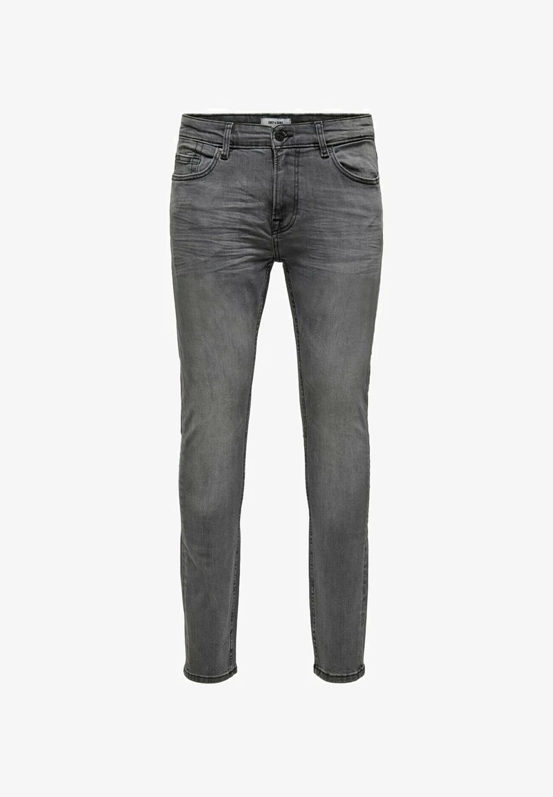 Only & Sons ONSWARP BASIC STRETCH TAPERED - Jeans Slim Fit - Grau 6 Only & Sons ONSWARP BASIC STRETCH TAPERED - Jeans Slim Fit - Grau – Bild 6