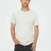 Only & Sons RUNDHALS LANGES KURZARM AUS ONSBEN - T-Shirt Basic - Weiß