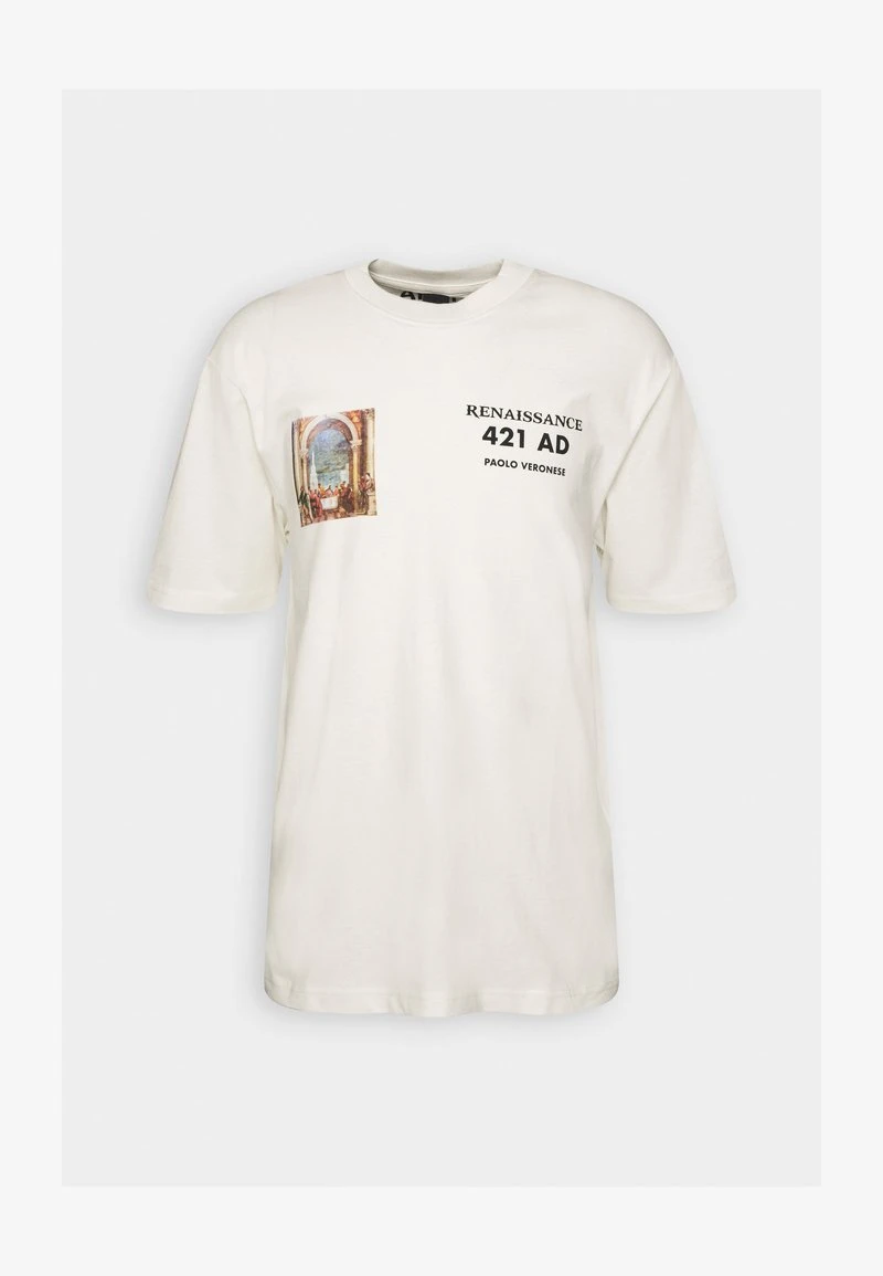 Only & Sons ONSART TEE UNISEX - T-Shirt Print - Cloud Dancer 4 Only & Sons ONSART TEE UNISEX - T-Shirt Print - Cloud Dancer – Bild 4