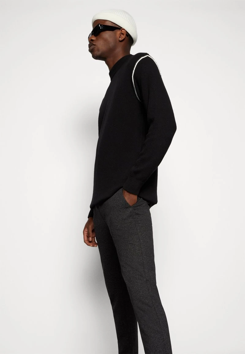 Only & Sons ONSMARK TAP LINE PANT - Chino - Black 4 Only & Sons ONSMARK TAP LINE PANT - Chino - Black – Bild 4