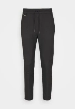 Only & Sons ONSLINUS TAP CROP PANT - Stoffhose - Dark Grey Melange -Only and Sons Verkäufe 32e2e9aed0b846c4932bbb308144af4f