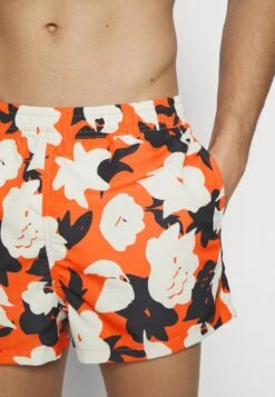 Only & Sons ONSTODD SWIM SHORTEST ABSTRACT - Badeshorts - Orange -Only and Sons Verkäufe 333514e3b87e4689b27673b08ff538bb
