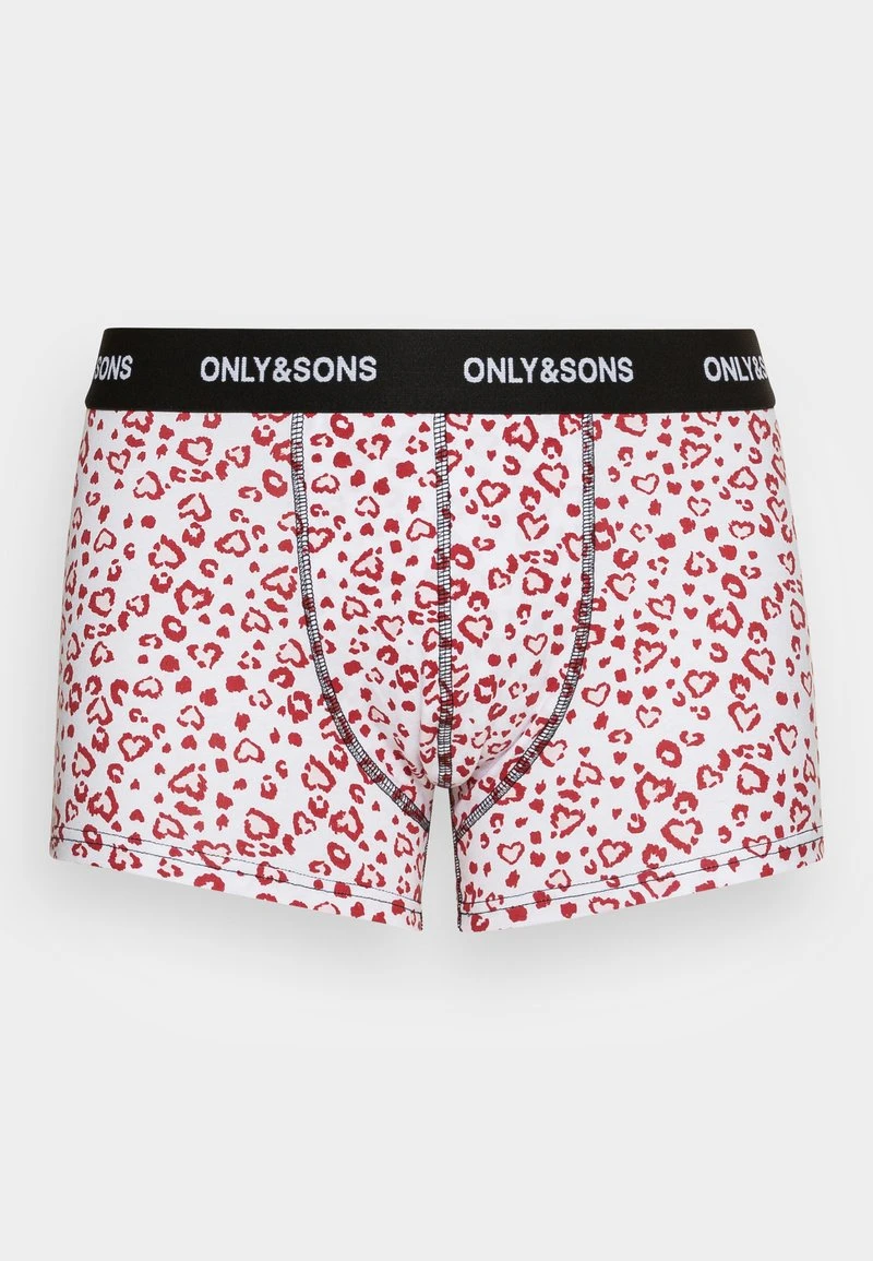 Only & Sons ONSKASPER VALENTINE TRUNKS 3 PACK - Panties - White 2 Only & Sons ONSKASPER VALENTINE TRUNKS 3 PACK - Panties - White – Bild 2