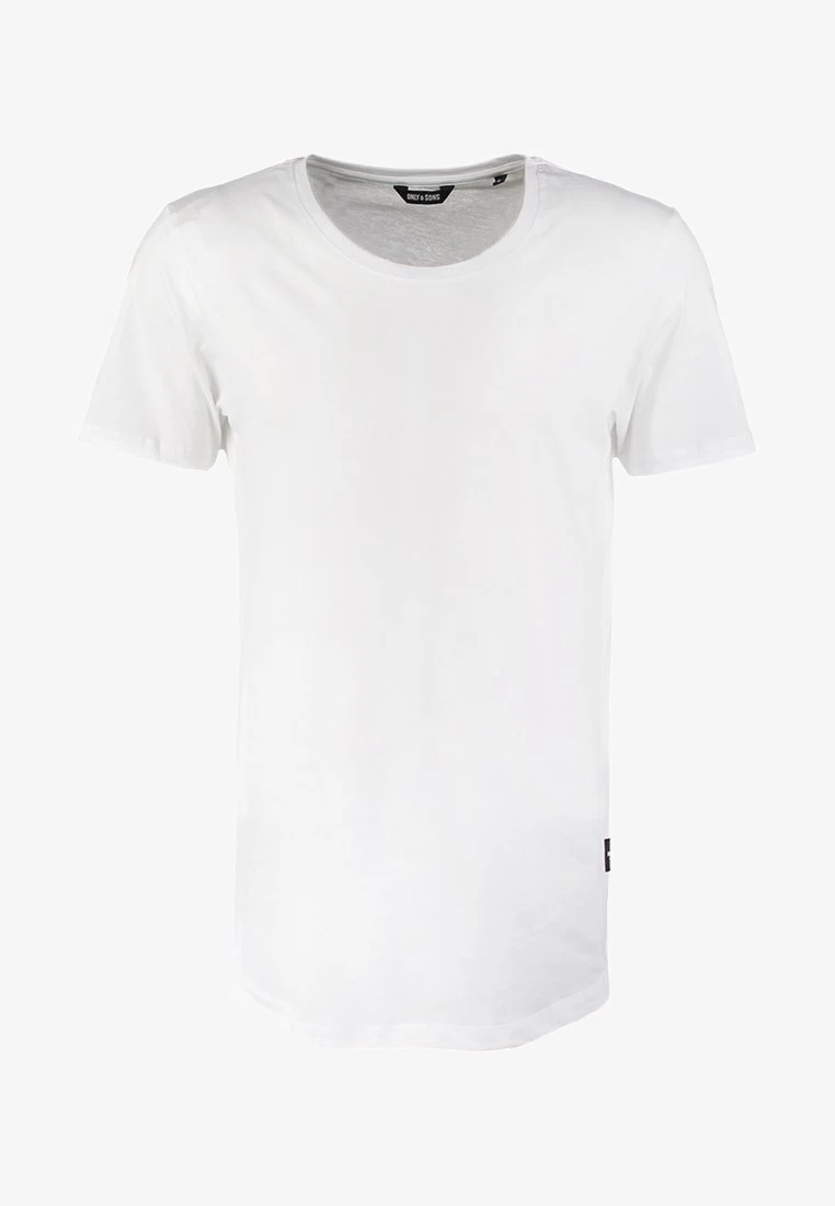 Only & Sons ONSMATT LONGY TEE - T-Shirt Basic - White 6 Only & Sons ONSMATT LONGY TEE - T-Shirt Basic - White – Bild 6