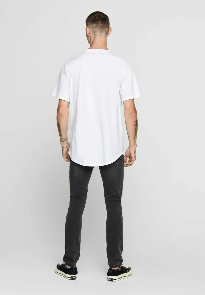 Only & Sons KURZARM ONSMATT - T-Shirt Basic - White 3 Only & Sons KURZARM ONSMATT - T-Shirt Basic - White – Bild 3