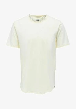 Only & Sons RUNDHALS LANGES KURZARM AUS ONSBEN - T-Shirt Basic - Weiß -Only and Sons Verkäufe 3c681ce9ed0342b0b48b0e08f7a08bc9