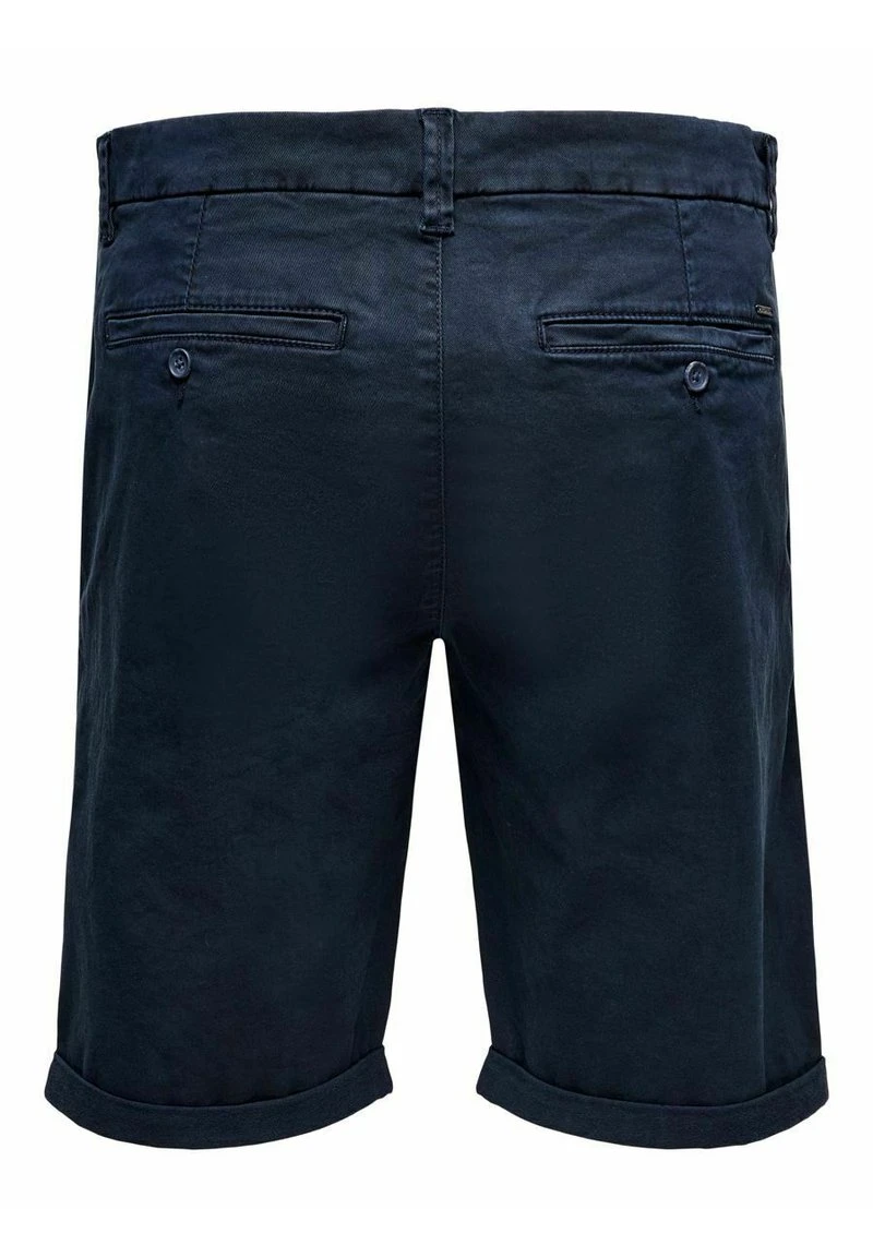 Only & Sons ONSPETER OVERDYED - Shorts - Dark Navy 2 Only & Sons ONSPETER OVERDYED - Shorts - Dark Navy – Bild 2