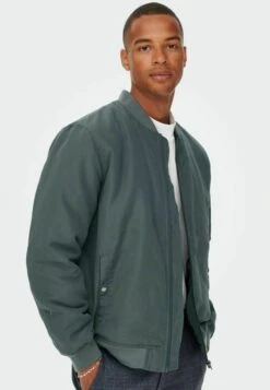 Only & Sons Bomberjacke - Dark Slate -Only and Sons Verkäufe 3e9ead6d679240e08faafc8428791c38
