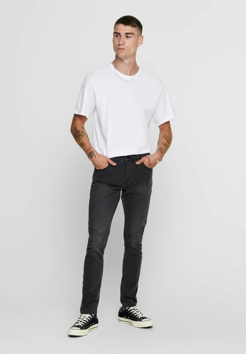 Only & Sons KURZARM ONSMATT - T-Shirt Basic - White 2 Only & Sons KURZARM ONSMATT - T-Shirt Basic - White – Bild 2