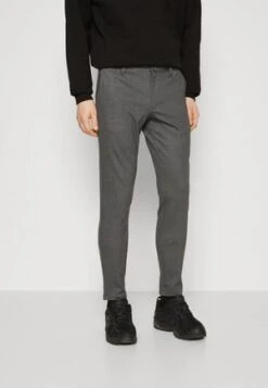 Only & Sons REGULAR FIT - Chino - Medium Grey Melange -Only and Sons Verkäufe 423e8a89733d487d8db896cf0aa76a9f