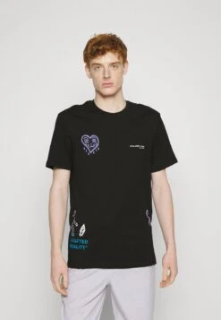 Only & Sons ONSPAX PLACEMENT TEE UNISEX - T-Shirt Print - Black