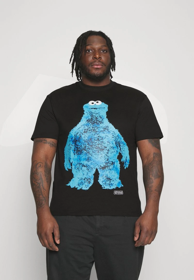 Only & Sons ONSSESSTREET TEE UNISEX - T-Shirt Print - Black 1 Only & Sons ONSSESSTREET TEE UNISEX - T-Shirt Print - Black