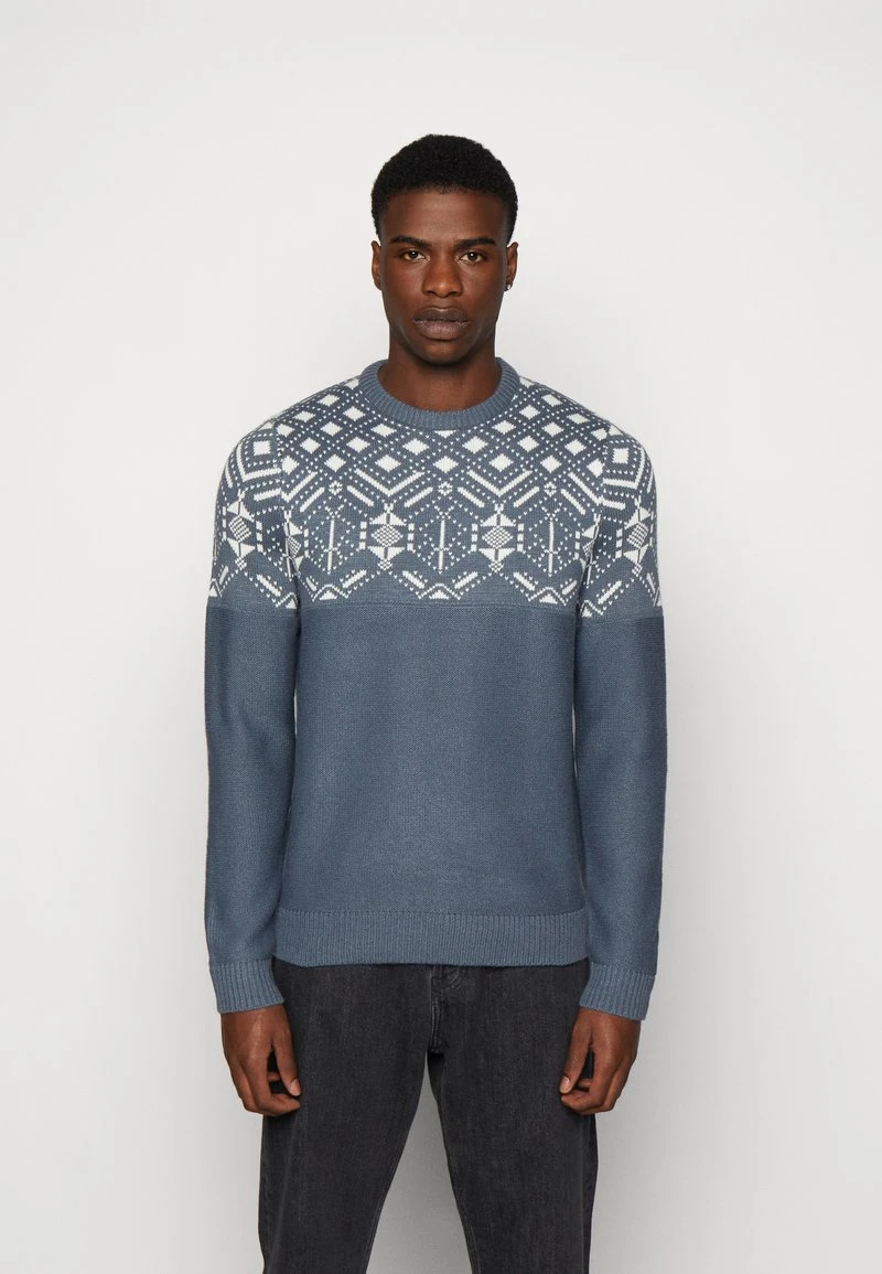 Only & Sons ONSEZ CREW - Strickpullover - Turbulence 1 Only & Sons ONSEZ CREW - Strickpullover - Turbulence