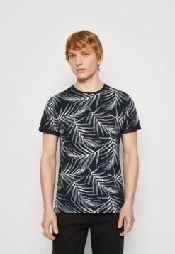 Only & Sons ONSIASON SLIM TEE - T-Shirt Print - Dark Navy