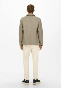 Only & Sons FUNKTIONS - Leichte Jacke - Chinchilla -Only and Sons Verkäufe 4cbcc1bc097540edb8e0bba82370a8ec