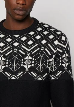 Only & Sons ONSEZ CREW - Strickpullover - Black -Only and Sons Verkäufe 4f0c8b2ac421461181a91ba9a3fd0856