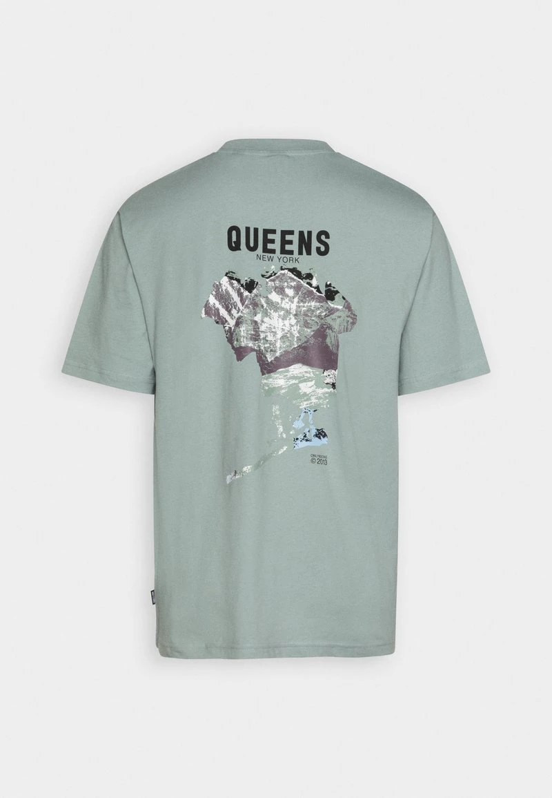 Only & Sons ONSPILOT SUMMER TEE UNISEX - T-Shirt Print - Silver Blue 6 Only & Sons ONSPILOT SUMMER TEE UNISEX - T-Shirt Print - Silver Blue – Bild 6