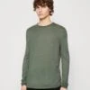 Only & Sons ONSLARSON CREW - Strickpullover - Duck Green