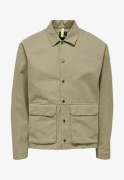 Only & Sons Leichte Jacke - Chinchilla