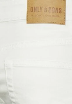 Only & Sons ONSPLY LIFE - Jeans Shorts - White -Only and Sons Verkäufe 558532d64edd43c1af181f3fa63f4f64