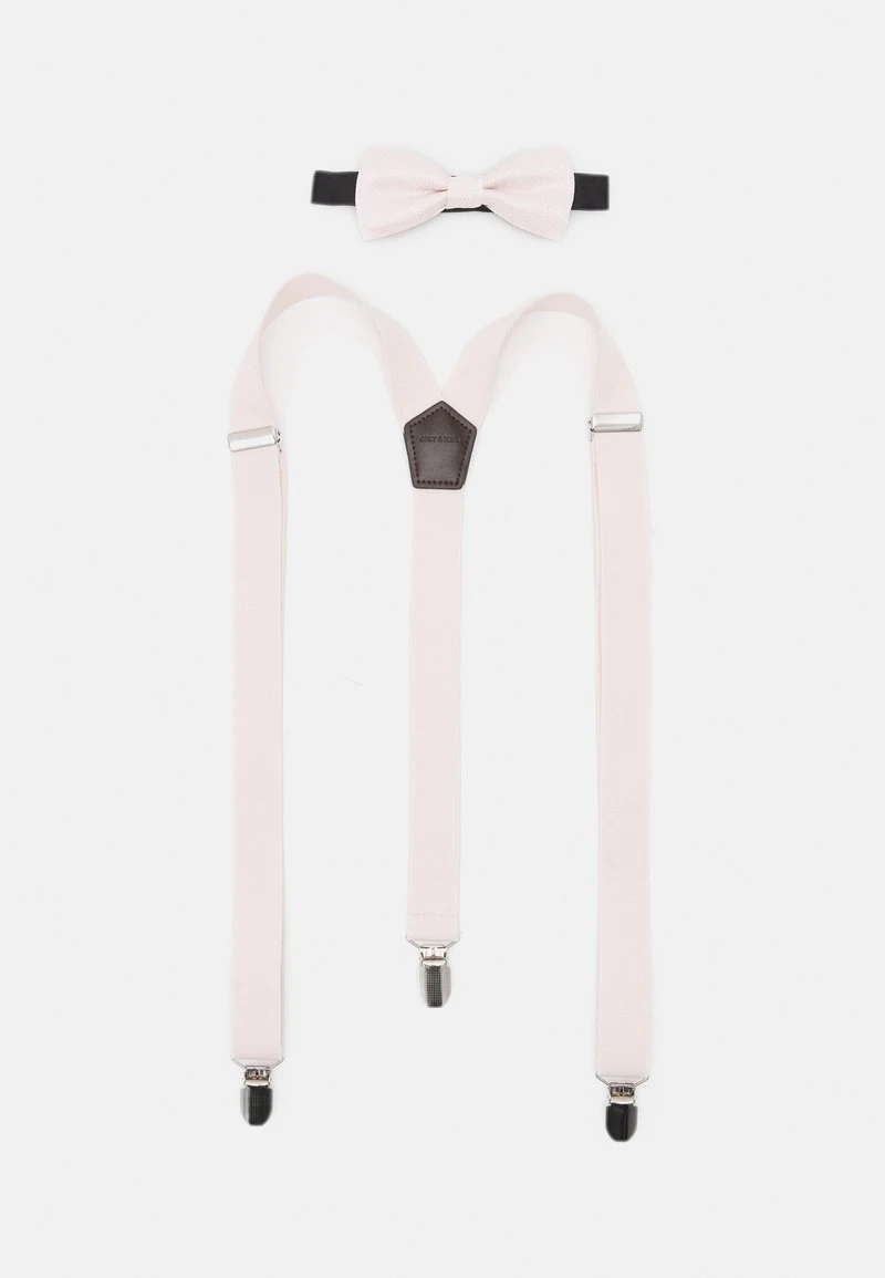 Only & Sons ONSBOWTIE SUSPENDER SET - Fliege - Rosewater 1 Only & Sons ONSBOWTIE SUSPENDER SET - Fliege - Rosewater