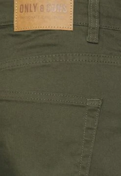 Only & Sons ONSPLY LIFE - Jeans Shorts - Olive Night -Only and Sons Verkäufe 565880a486874b908aea5981b9268f43