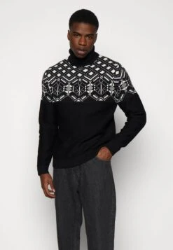 Only & Sons ONSEZ ROLL NECK - Strickpullover - Black -Only and Sons Verkäufe 56c92e71d25c430584b7d3767a498a5c