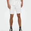 Only & Sons ONSLINUS 0007 - Shorts - Bright White